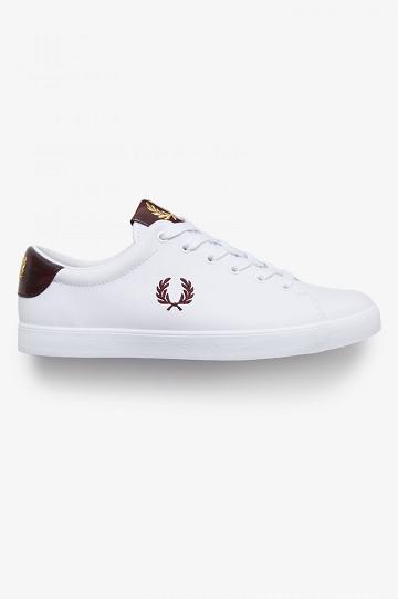 Dámské Obuv Fred Perry Lottie Bílé | CZ 1187NWYB